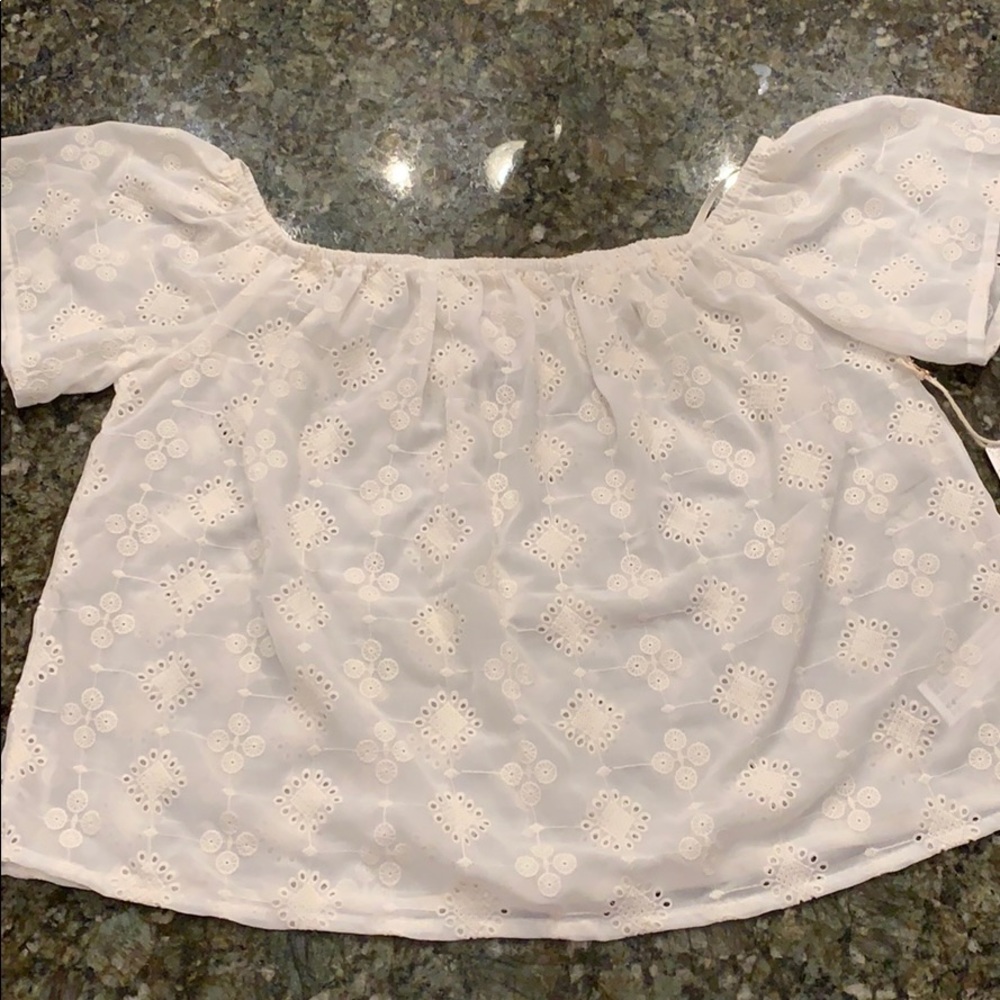 Forever 21 off-the-shoulder top